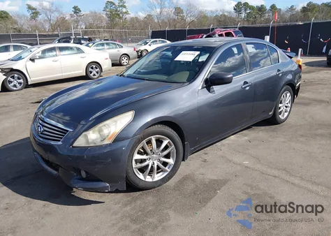 2011 Infiniti G25 Journey from USA, damaged, VIN JN1DV6AP5BM830215